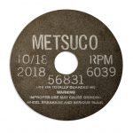 10″ Aluminum Oxide Abrasive Cut-Off Wheels for durable, precise cutting on metal and tough materials with reliable performance.