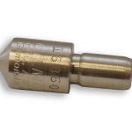Certified B scale diamond indenter with 1/16 inch ball tip, NIST traceable tool for accurate metal hardness testing