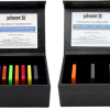 Shore durometer test block kit with color-coded blocks for accurate calibration from HA 30 to HA 90